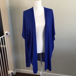 3/$25 🍄 Oversized light-weight blue cardigan. EUC